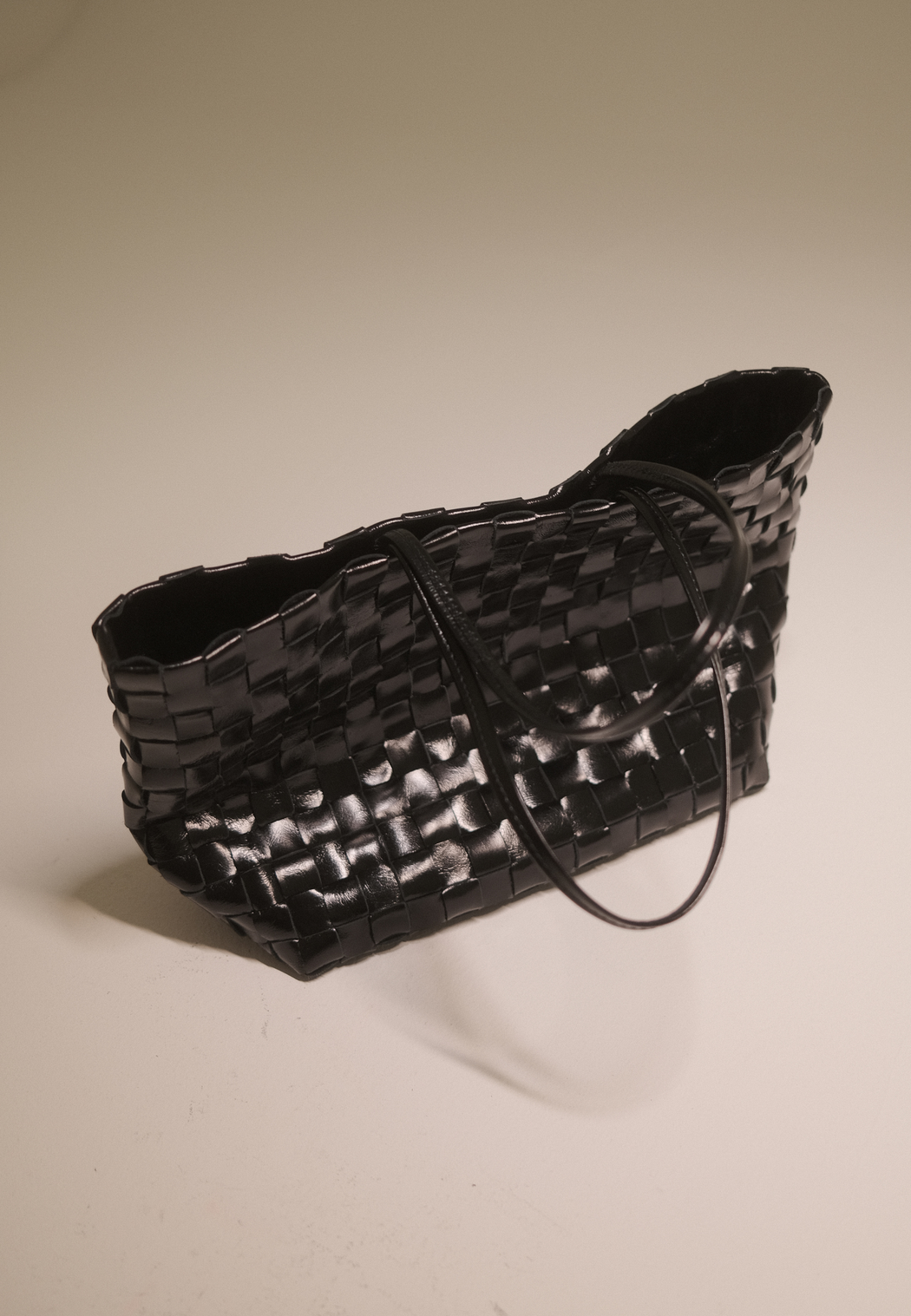 Shaker Basket Bag | Black