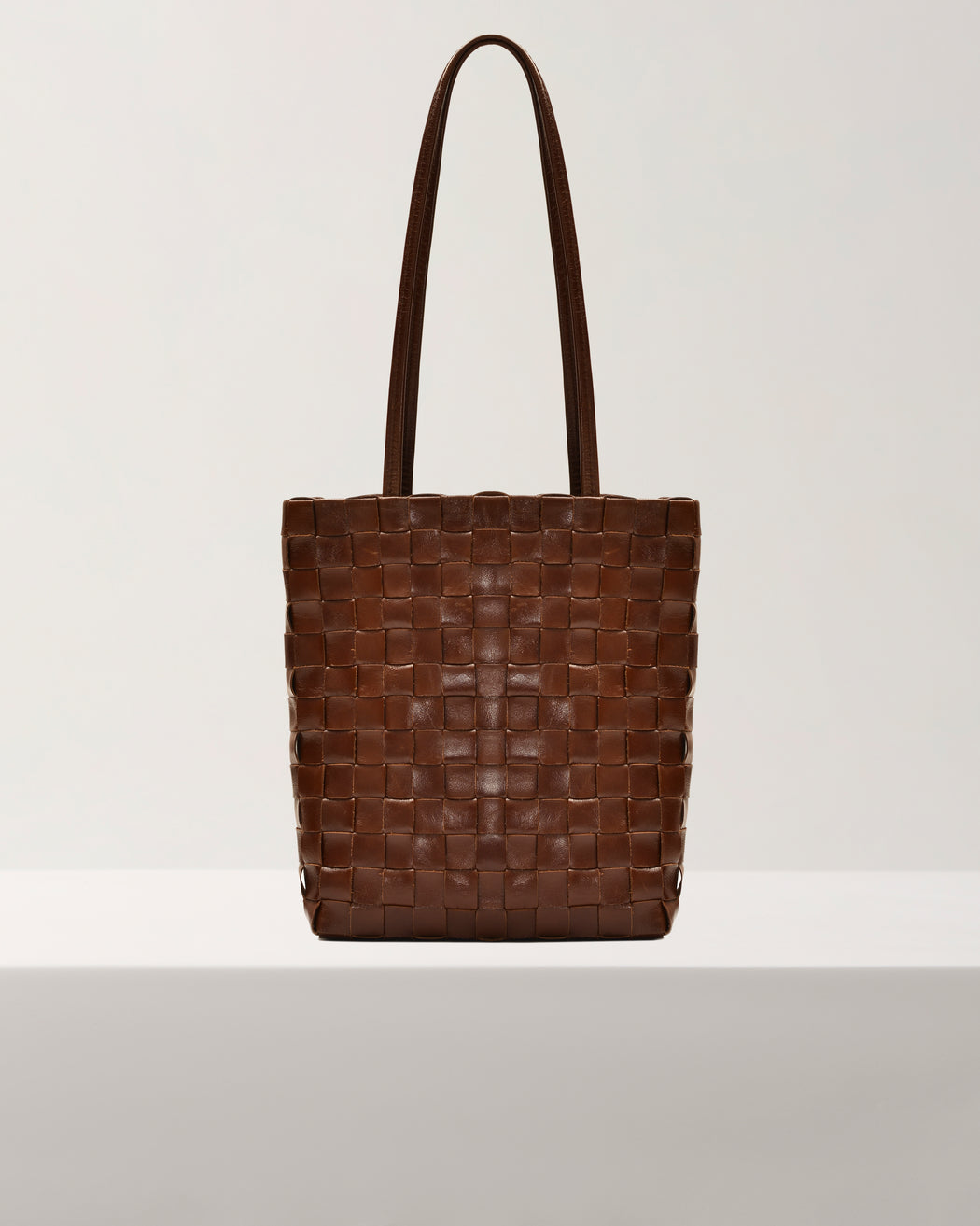 Shaker Bag — Walnut — Narrow Weave
