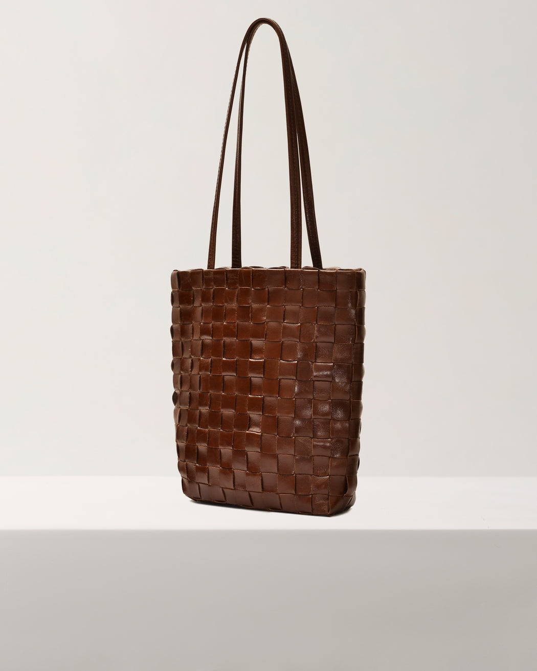Shaker Bag — Walnut — Narrow Weave