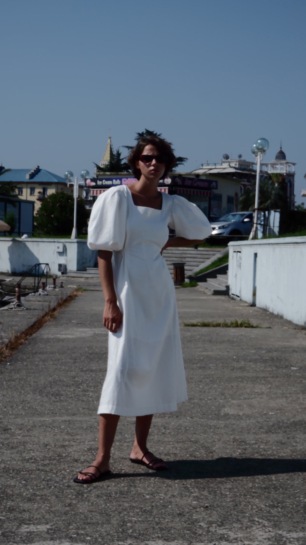 The Dress in White