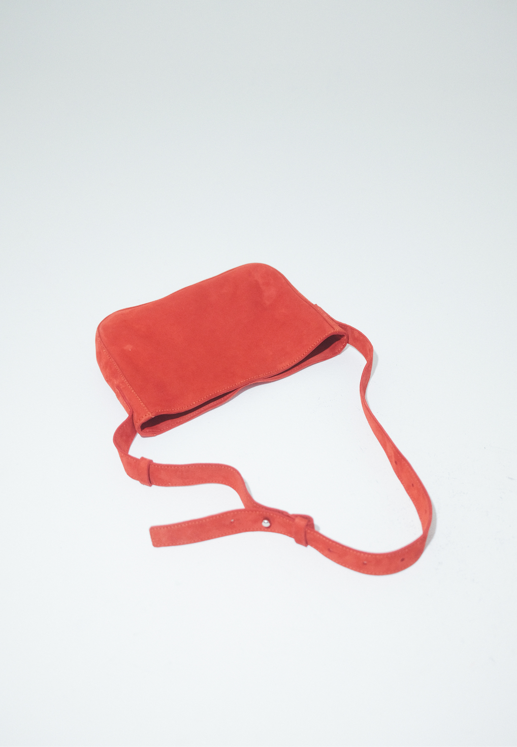 Small Suede Bag | Red