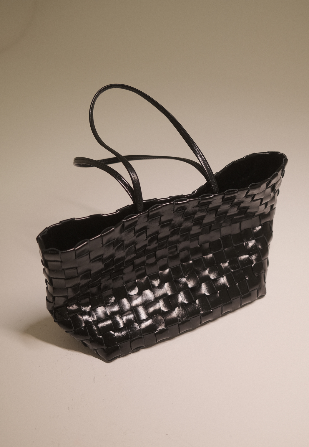 Shaker Basket Bag | Black