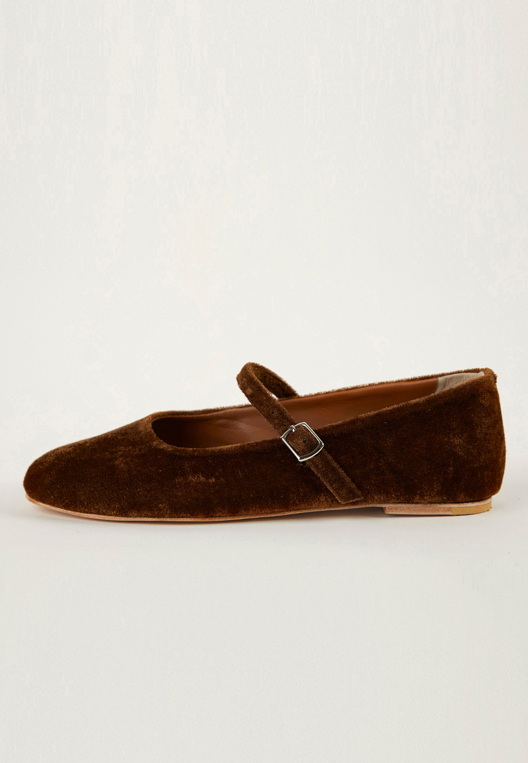 RIVER MARY JANES 005 - BROWN VELVET