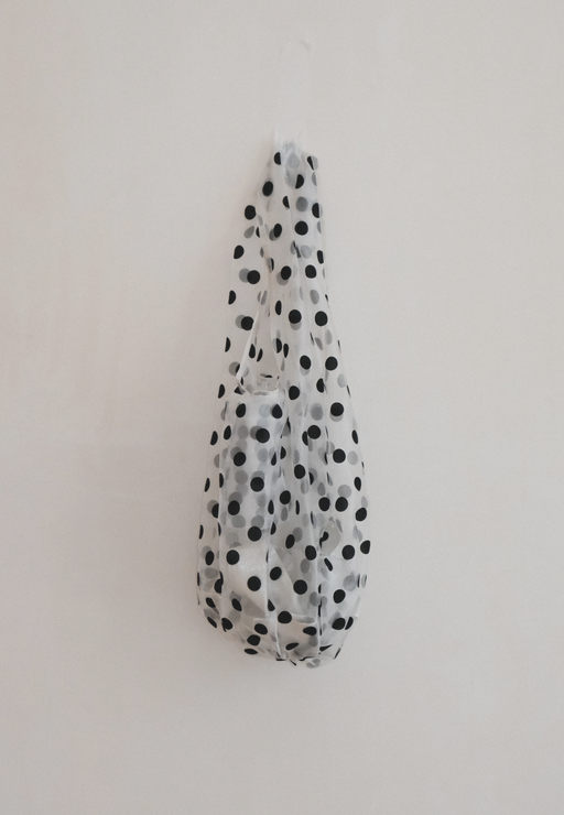 POLKA DOT SHOULDER TOTE