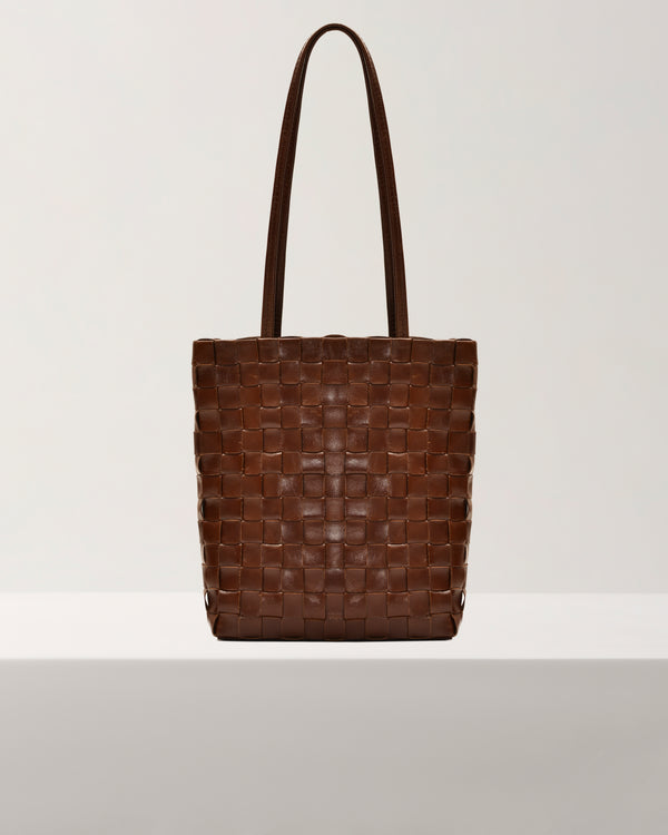Shaker Bag — Walnut — Narrow Weave